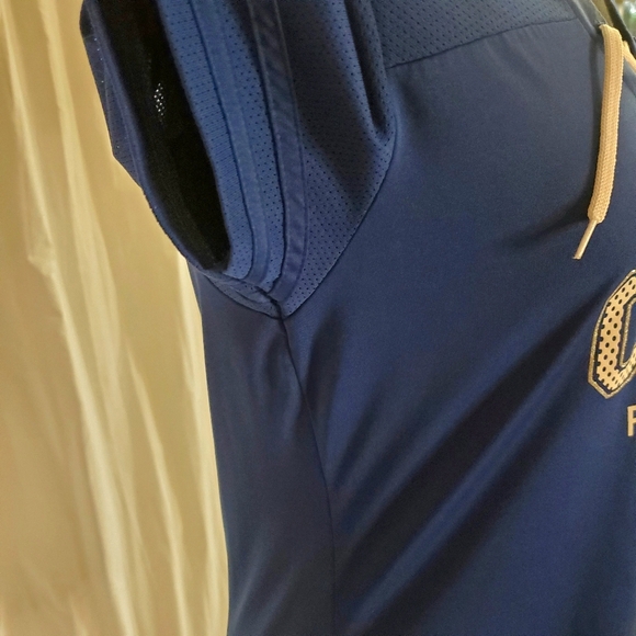 NFL Team Apparel Women's Indianapolis Colts Football Jersey Lace Up Bling Letter - Picture 7 of 10